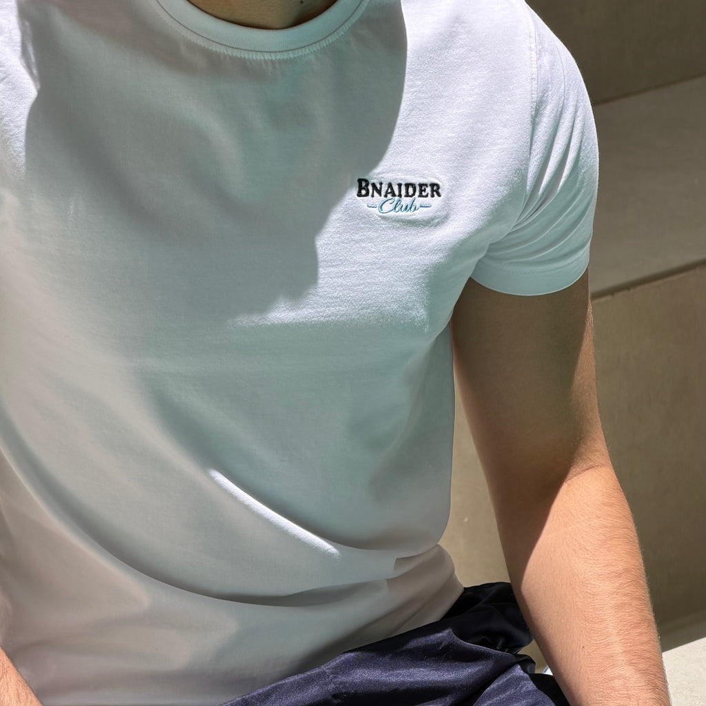 Bnaider Club Unisex T-Shirt – Navy / Light Blue