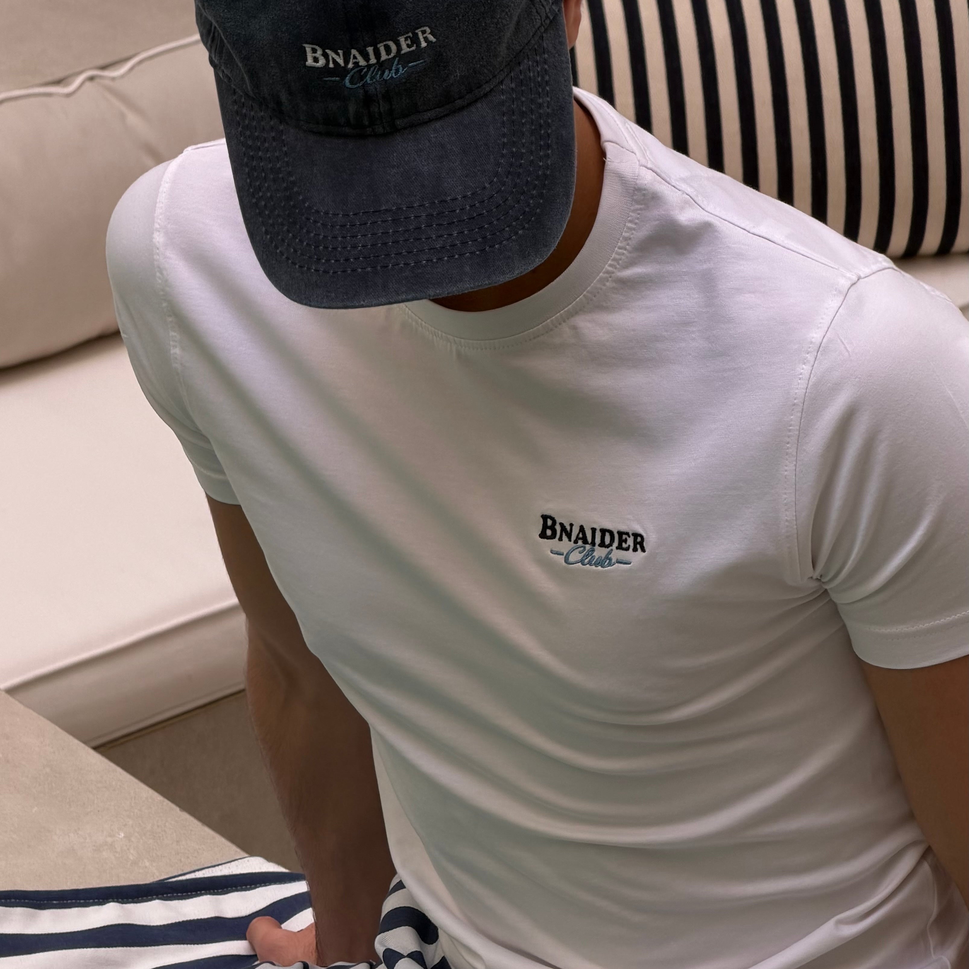 Bnaider Club Unisex T-Shirt – navy/light blue