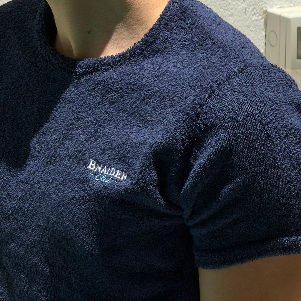 Bnaider Club Terry T-Shirt - Navy