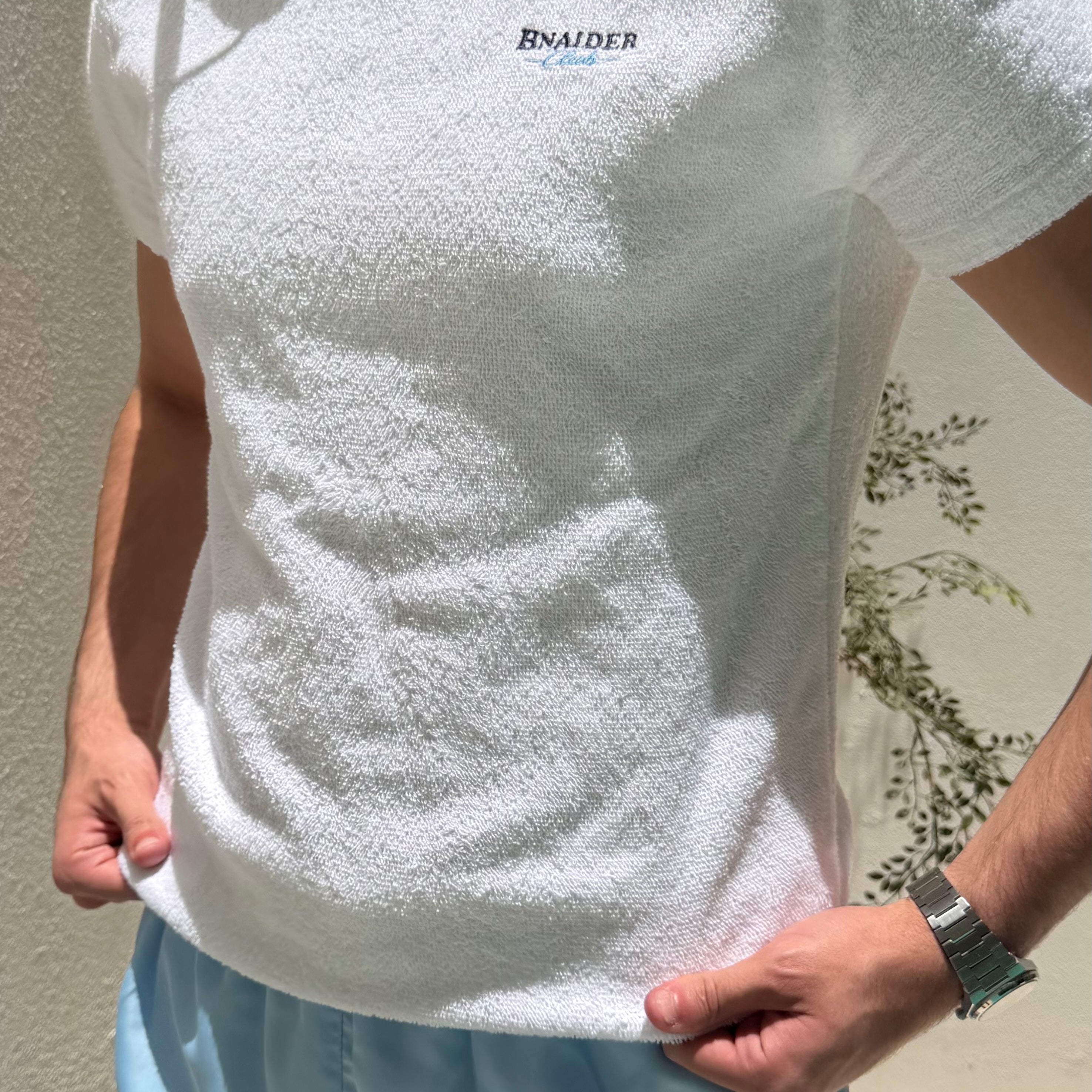 Bnaider Club Terry T-Shirt - Off White
