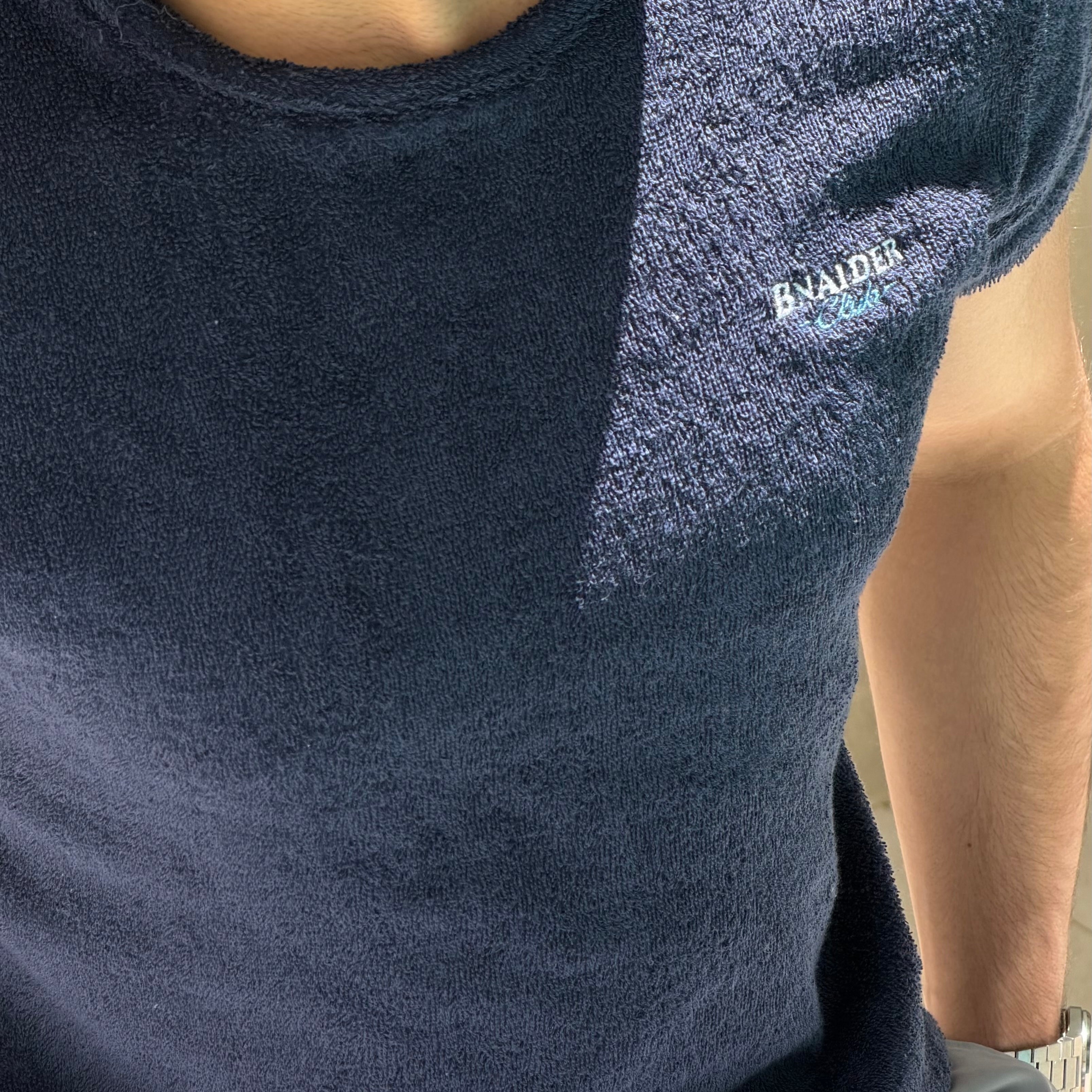 Bnaider Club Terry T-Shirt - Navy