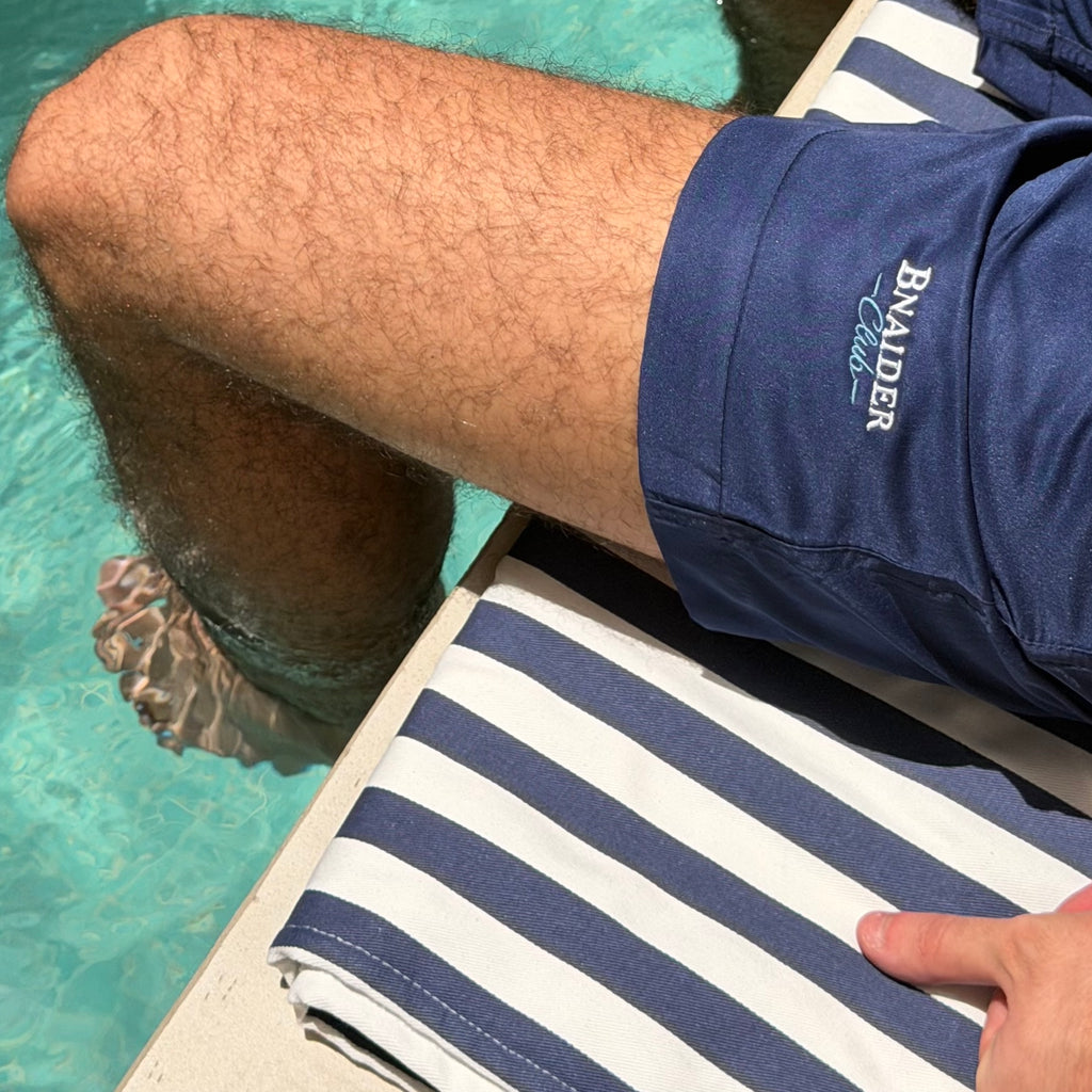 Bnaider Club Swim Shorts – navy blue