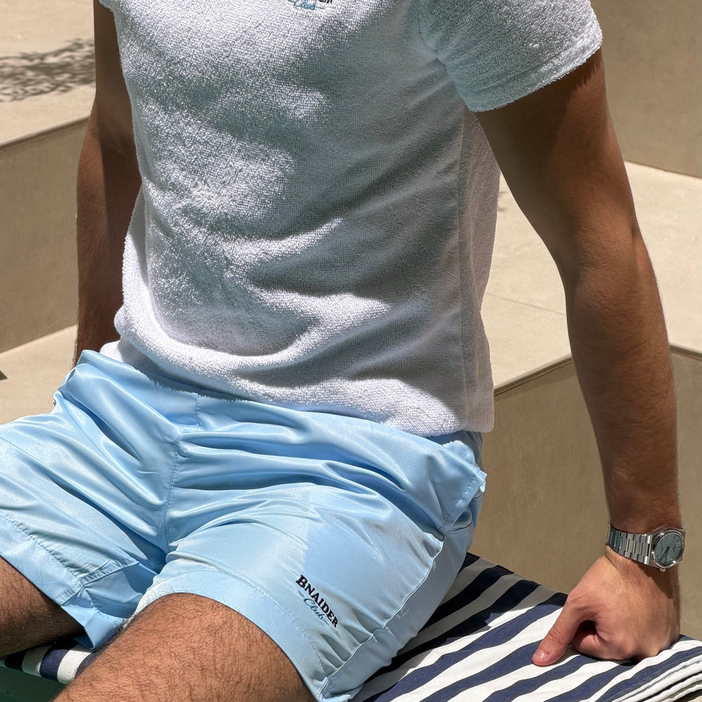 Bnaider Club Swim Shorts 
 – Light Blue