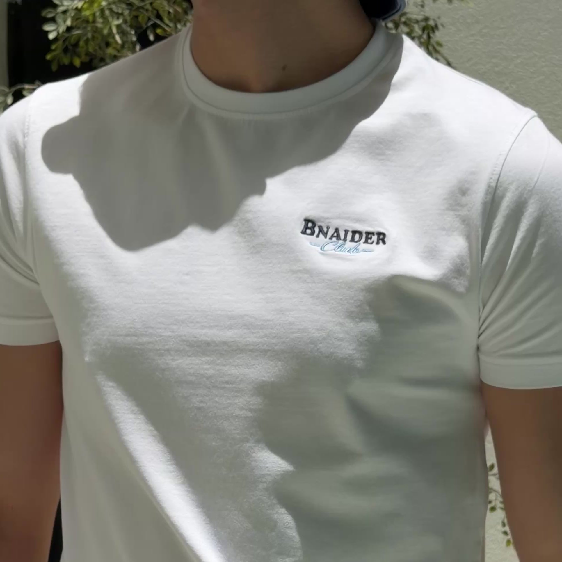 Bnaider Club Unisex T-Shirt – Navy / Light Blue