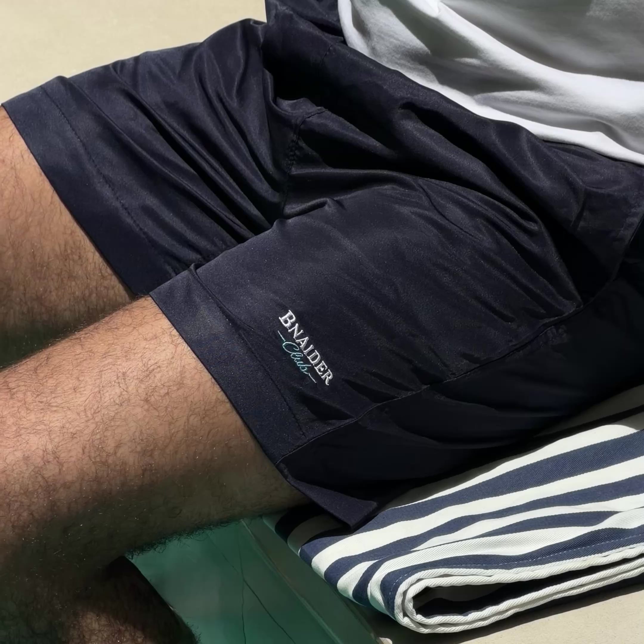 Bnaider Club Swim Shorts 
 – Navy