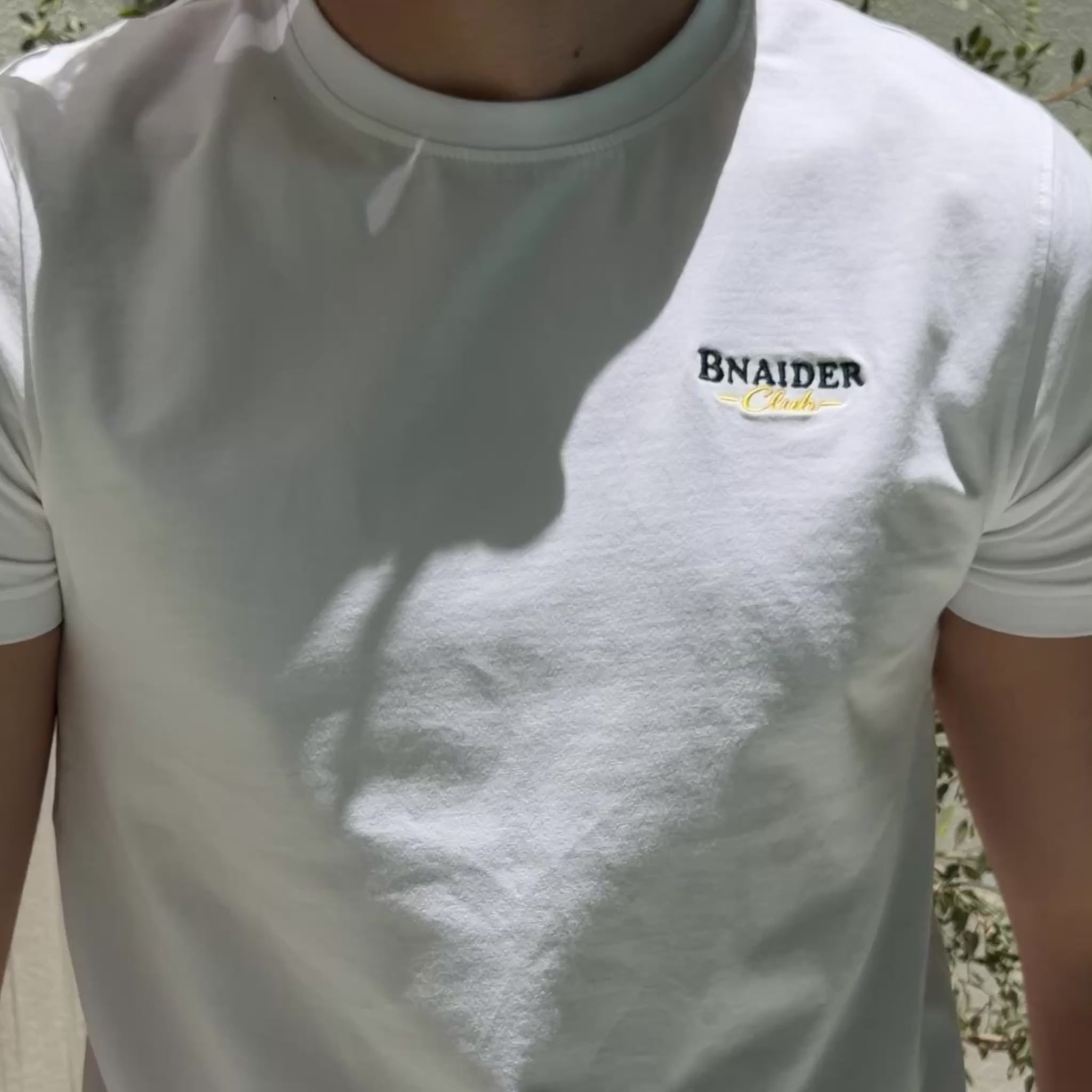 Bnaider Club Unisex T-Shirt – Navy / Yellow
