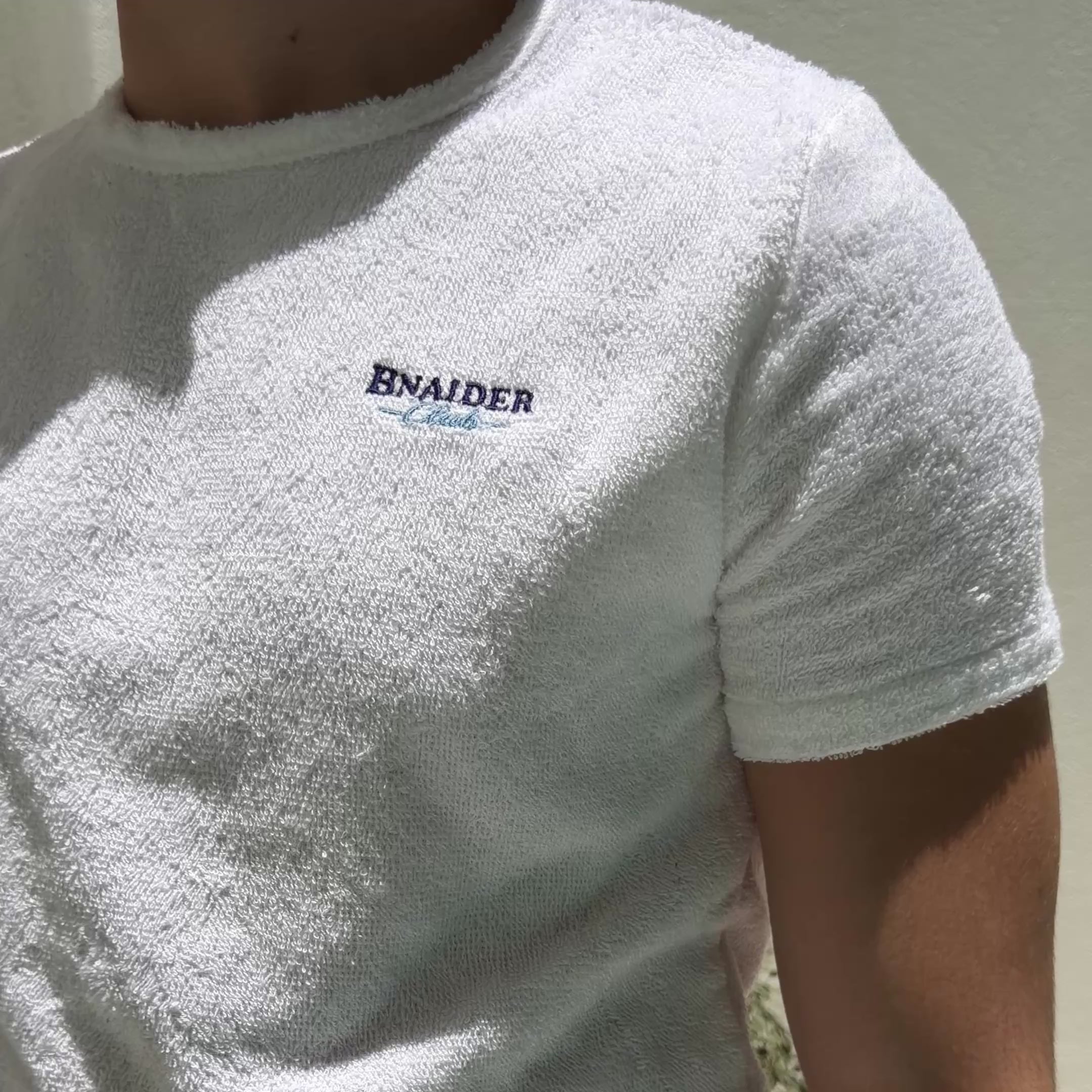 Bnaider Club Terry T-Shirt - Off White