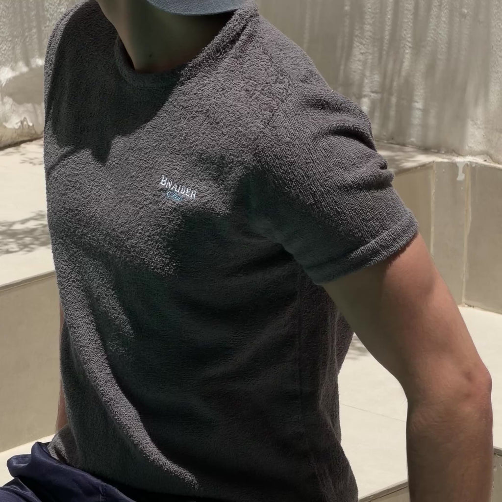 Bnaider Club Terry T-Shirt - Grey